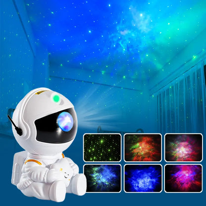 GalaxY Projector LED Night Light Starry Sky Astronaut Lamp