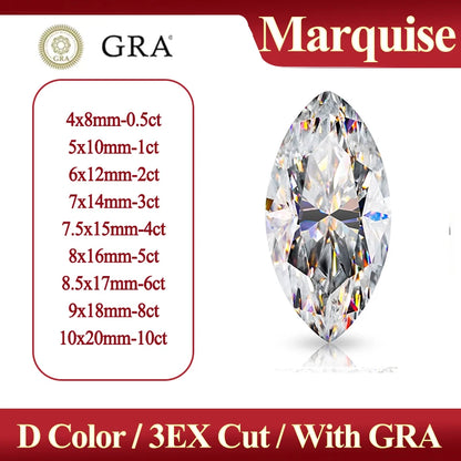 Special Cut Star / Octagon / Hexagon / Four Leaf / Asoka D Certified GRA Moissanite Loose Stones Moissanite Diamond For Jewelry