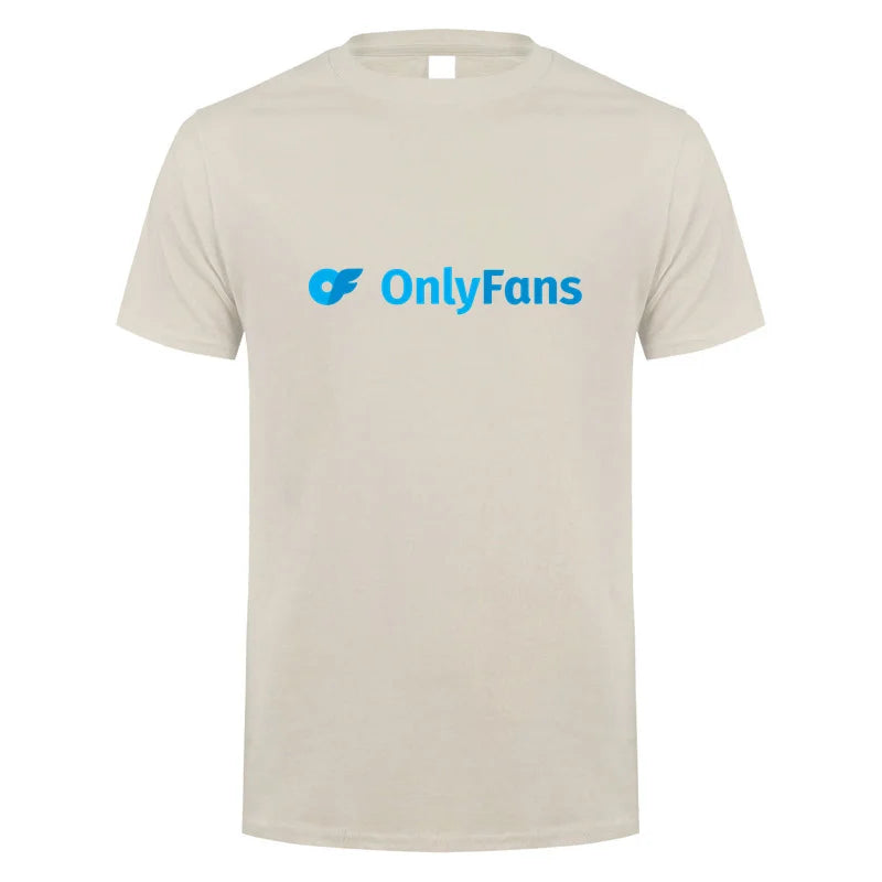 Onlyfans T-Shirt Short Sleeve Funny Graphic 100% Cotton