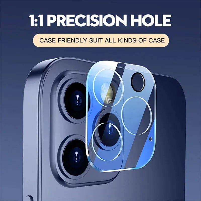 4PCS Protective Glass for iPhone Camera Lens
