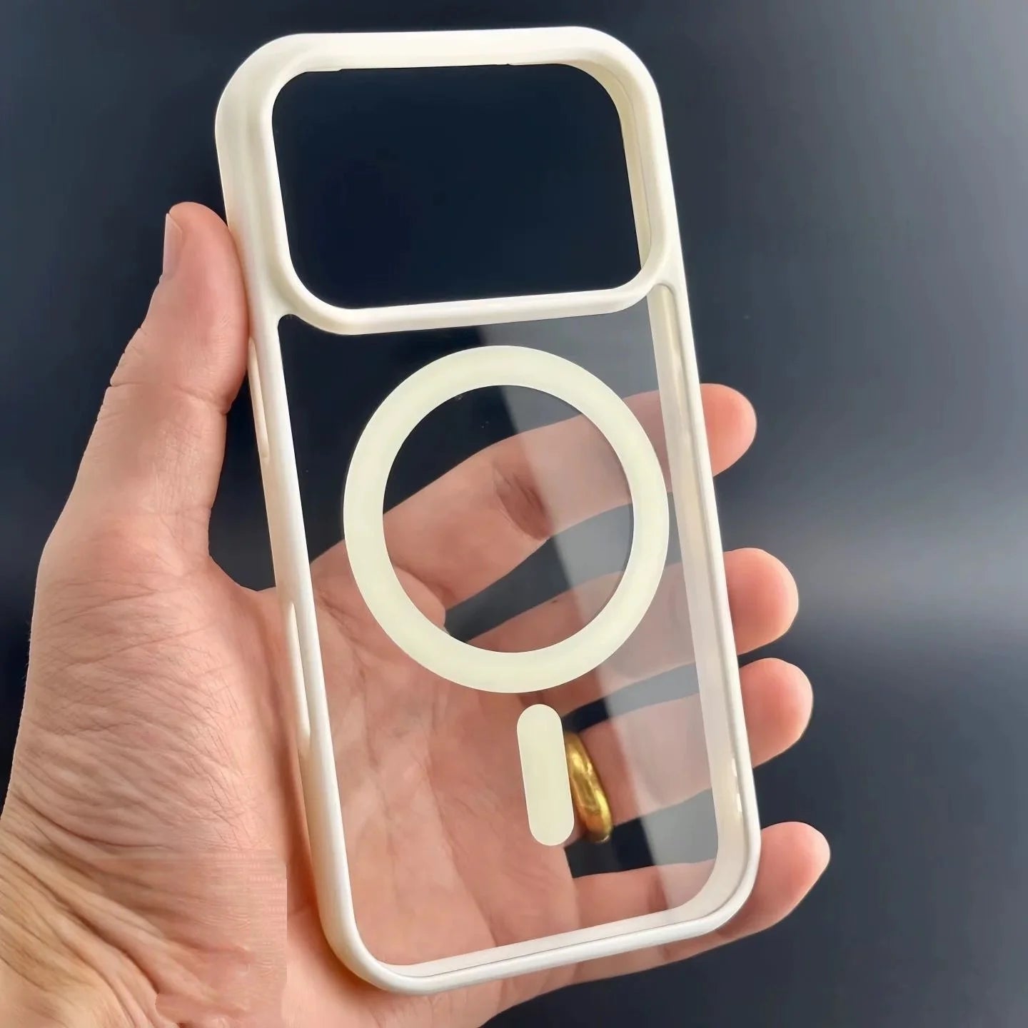 iPhone 17 Air 17Pro max Transparent Acrylic Cover