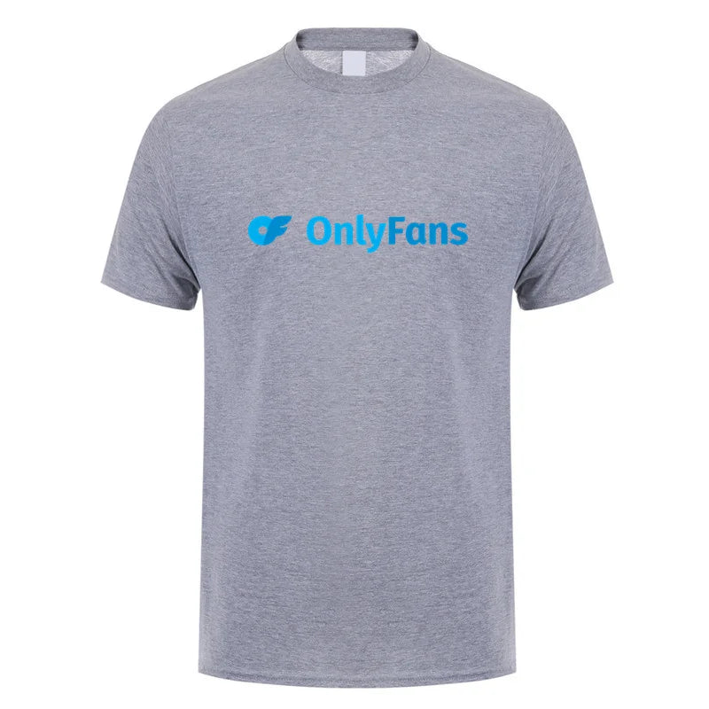 Onlyfans T-Shirt Short Sleeve Funny Graphic 100% Cotton