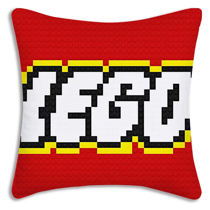 Cool For Legos Game Pillow Covers Cartoon Sofa Decorative Home Double-sided Printing Short Plush Cute Cushion Cover