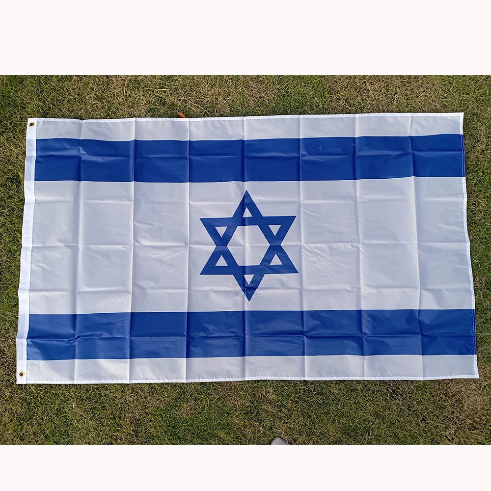 90X150CM Israel National Flag ISR IL Israeli National Flags