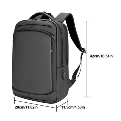 16.5 Inch Travel Business USB Laptop Backpack