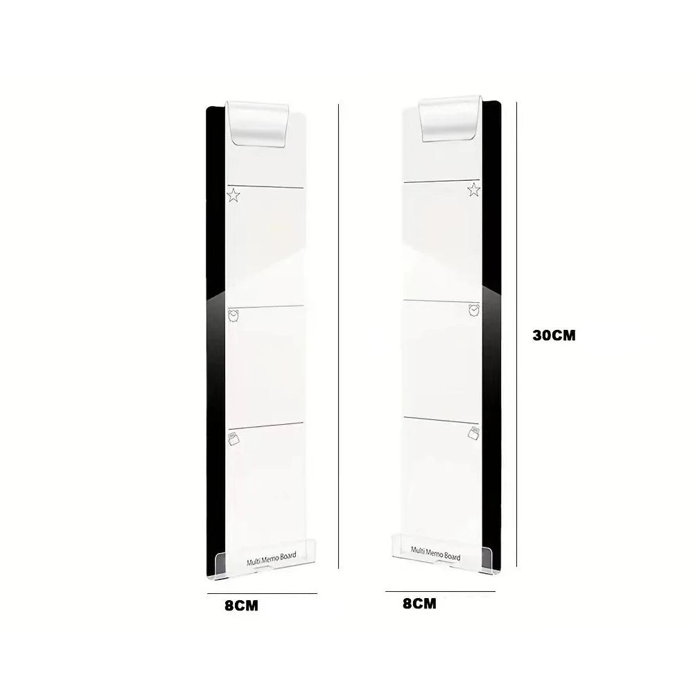 2pcs Monitor Memo Office Computer Screen Sticky Memo Board University College Bureau
