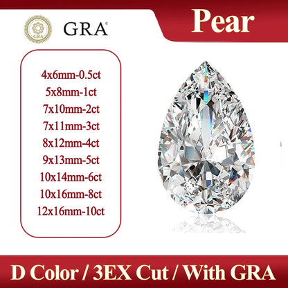 Special Cut Star / Octagon / Hexagon / Four Leaf / Asoka D Certified GRA Moissanite Loose Stones Moissanite Diamond For Jewelry