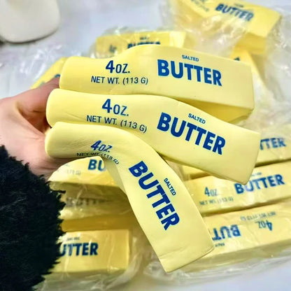 Butter Squishy Super Soft Food Squishy Toys Stress Relief Moist Squeeze Fidget Toy Butter Stick Chocolate Squish Toy Autism Gift