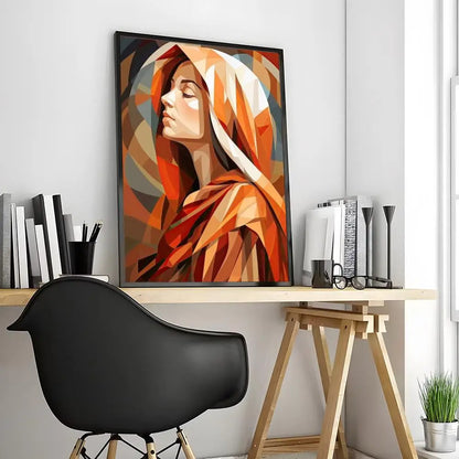 Picasso Painting Calligraphy Canvas Poster: Crease Free Waterproof Durable All Space Wall Decor