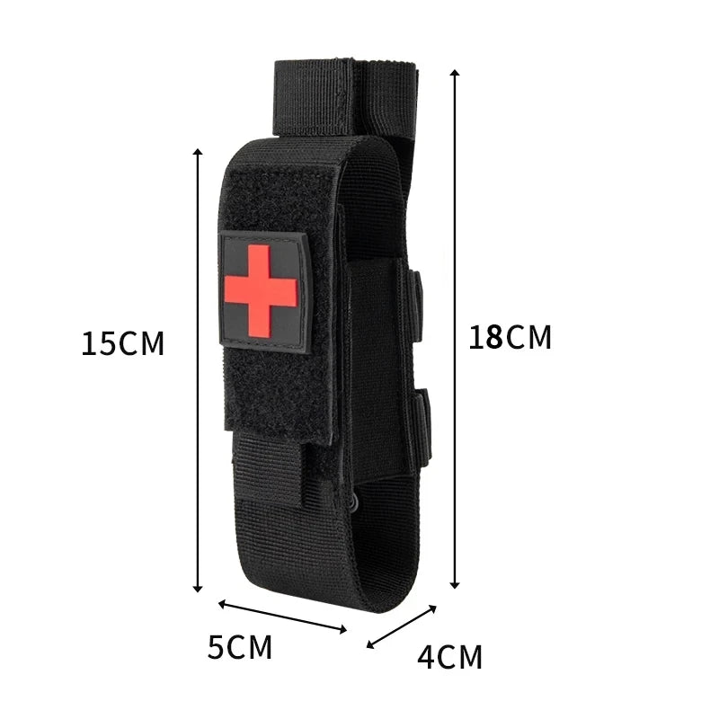 Portable outdoor 2-piece tactical first aid kit, tourniquet, survival kit, medical equipment, outdoor equipment kit,