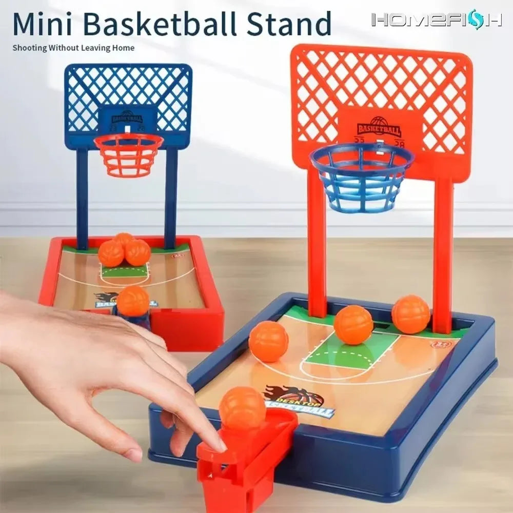Basketball Game Mini Desktop Tabletop Portable Travel Or Office Game Set Fun Sports