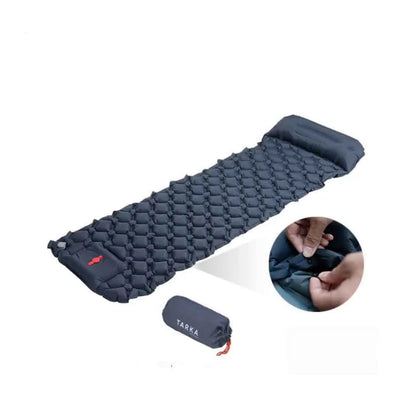 Inflatable camping mattress