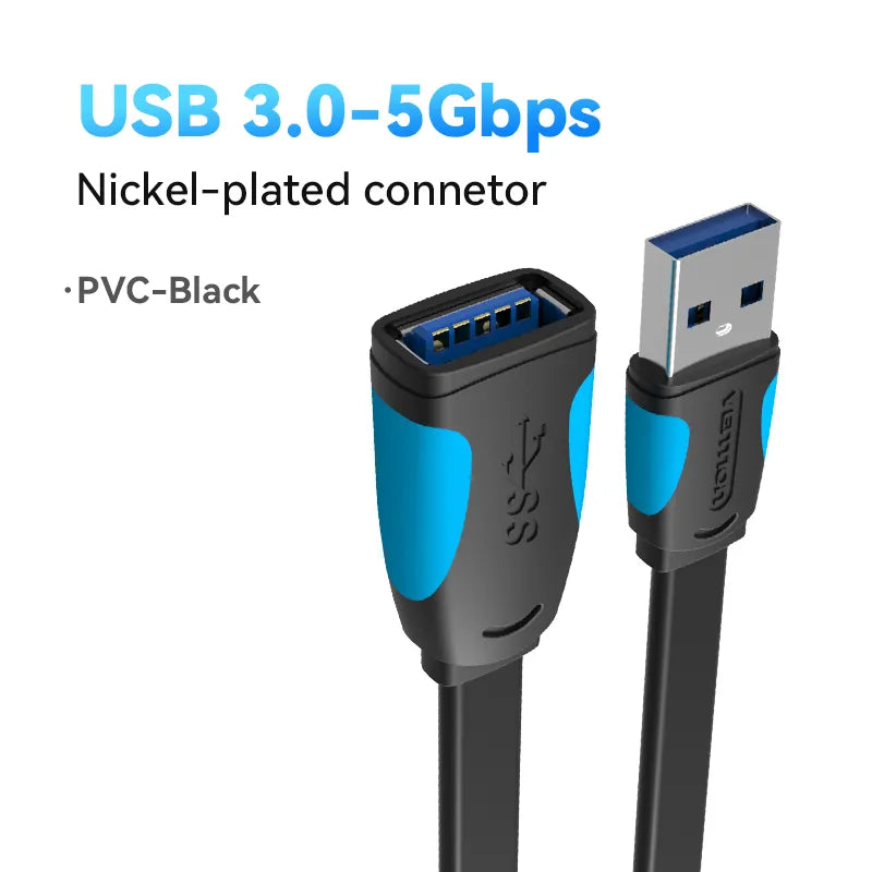 USB 3.0 Extension Cable USB Data for PC Smart TV Xbox