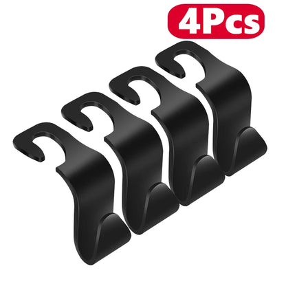 Hooks for Bags Car Seat Headrest Holder Auto Fastener Hangers Interior Accessories