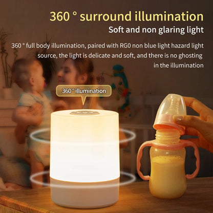 LED Touch Glow Night Light Baby Room Bedroom Lighting Table Lamp Bedside NEW