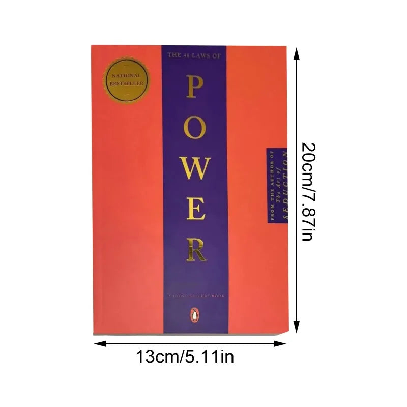 48 Laws of Power by Robert Greene English Book | NEW
