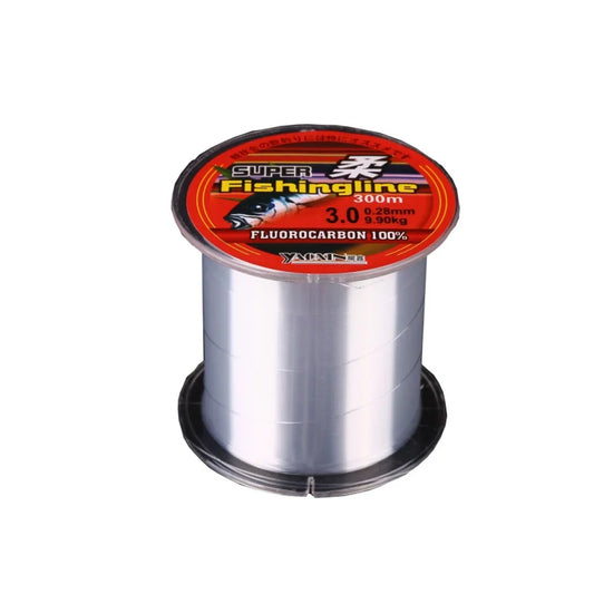 500M Wicker Fly Fishing Line 3.8kg-21KG Braided Nylon Wire Fluorocarbon Coating Carbon Fiber