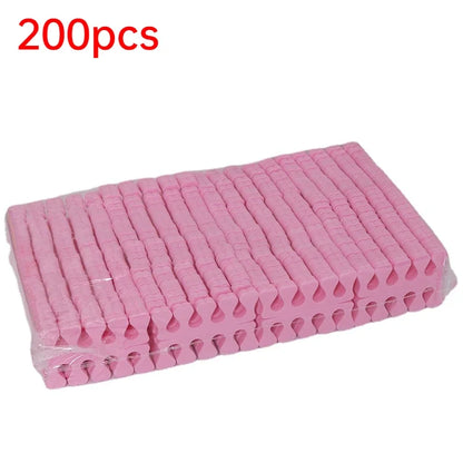 100,200pcs/Pack Nail Art Toe Separators Fingers Foots Sponge Soft UV Gel Polish Beauty Tools Manicure Pedicure Pack Nail Kits