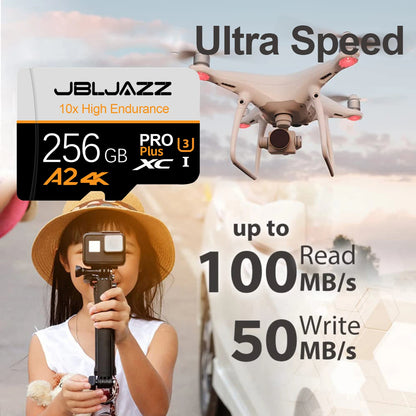 Micro SD Card Class 10 SD CARDS 128GB U3 V30 64GB 256GB 512GB  For Xiaomi Phone Camera PC