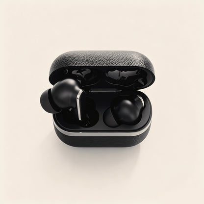 TWS In-ear Bluetooth 5.3 Earphones Leather In-Ear Earbuds Touch Control Wireless Headset For Video Gaming Music Holiday Gift