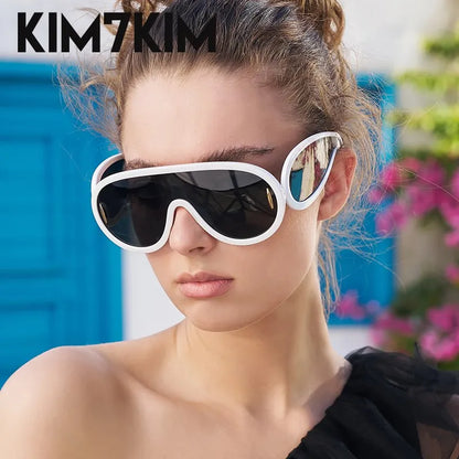 Y2k Wave Sunglasses Women 2024 Trends Oversized