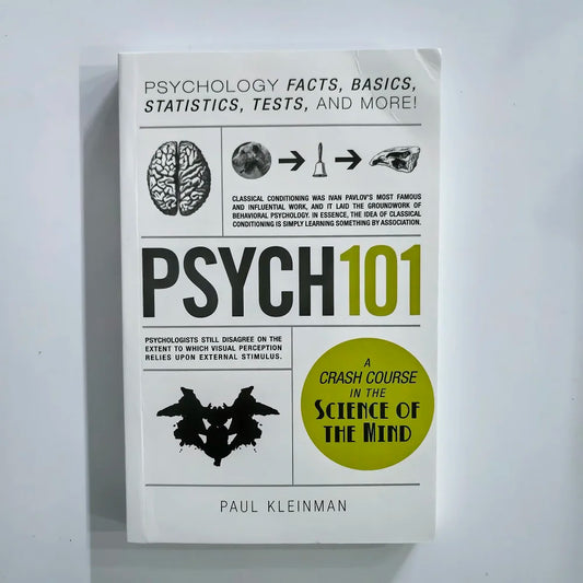 Psych 101 By Paul K. A Crash Psychology English Book
