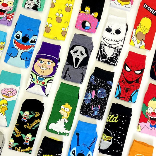 Socks Long Sock Skateboard Funny Sock Unisex