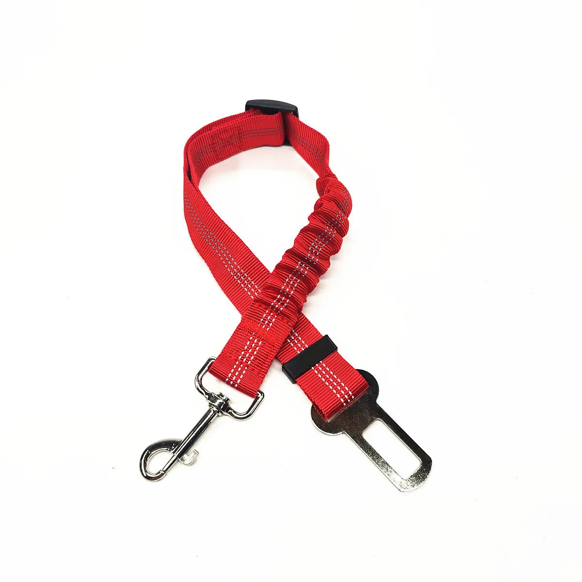 Pet Dog Seat Belt Adjustable Travel Car Safety Harnesses Lead Restraint Reflective Strap
