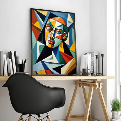 Picasso Painting Calligraphy Canvas Poster: Crease Free Waterproof Durable All Space Wall Decor