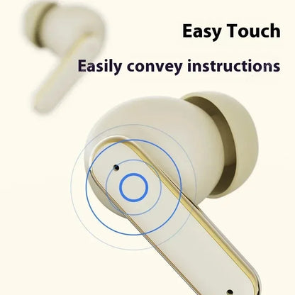 TWS In-ear Bluetooth 5.3 Earphones Leather In-Ear Earbuds Touch Control Wireless Headset For Video Gaming Music Holiday Gift