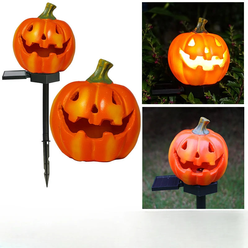 Halloween outdoor lights waterproof Christmas tree pumpkin garden stake lights