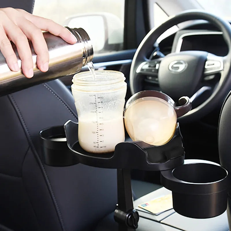 Car Tray Adjustable Cup Holder Food Table