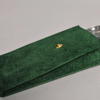 Single Watch Storage Pouch Soft Velvet Travel Case Protective Cushion