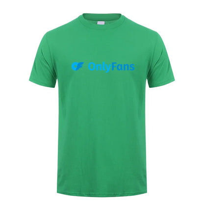 OF Onlyfans T-Shirt Short Sleeve Funny Graphic 100% Cotton