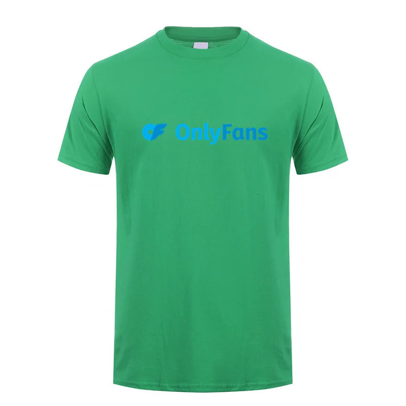 Onlyfans T-Shirt Short Sleeve Funny Graphic 100% Cotton