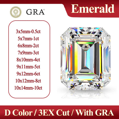 Special Cut Star / Octagon / Hexagon / Four Leaf / Asoka D Certified GRA Moissanite Loose Stones Moissanite Diamond For Jewelry