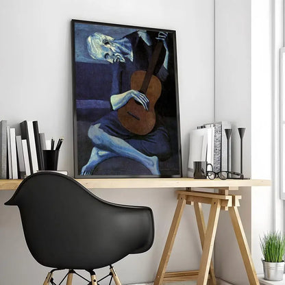 Picasso Painting Calligraphy Canvas Poster: Crease Free Waterproof Durable All Space Wall Decor