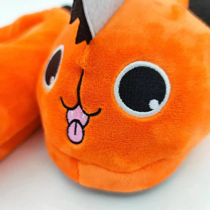 Japanese Anime Slippers Cosplay Kawaii Puppy Halloween Party Costumes Prop Xmas Bedroom Shoes Home Decor One Size