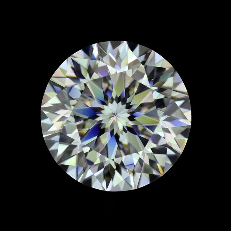 Moissanite Stone D Color Round Cut with GRA Report beads | September OFFER 💎 BUY 3 get 2 FREE