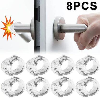 Stop Floor Door Stops Buffer No Drill Door Stopper Home Improvement Furniture Wall Safety Hardware Transparent Supplies Silicone