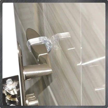 Stop Floor Door Stops Buffer No Drill Door Stopper Home Improvement Furniture Wall Safety Hardware Transparent Supplies Silicone