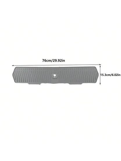 Kitchen Faucet Splash Pad Silicone Sink Faucet Splash Guard Mat Drain Pad Countertop Protector for Multipurpose Kitchen Gadgets