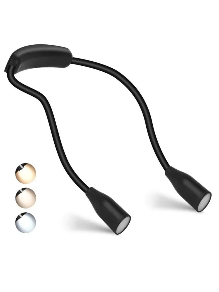 LED Neck Light Book Lamp Flexible Lamp Study Reading Night Light
