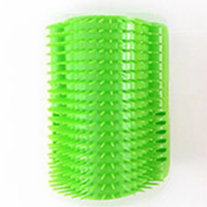 New pet Cat Corner Scrubber Massager Cat Scratching Scratching Scratcher Cat Brush Comb Massage Corner Brush Pet Supplies