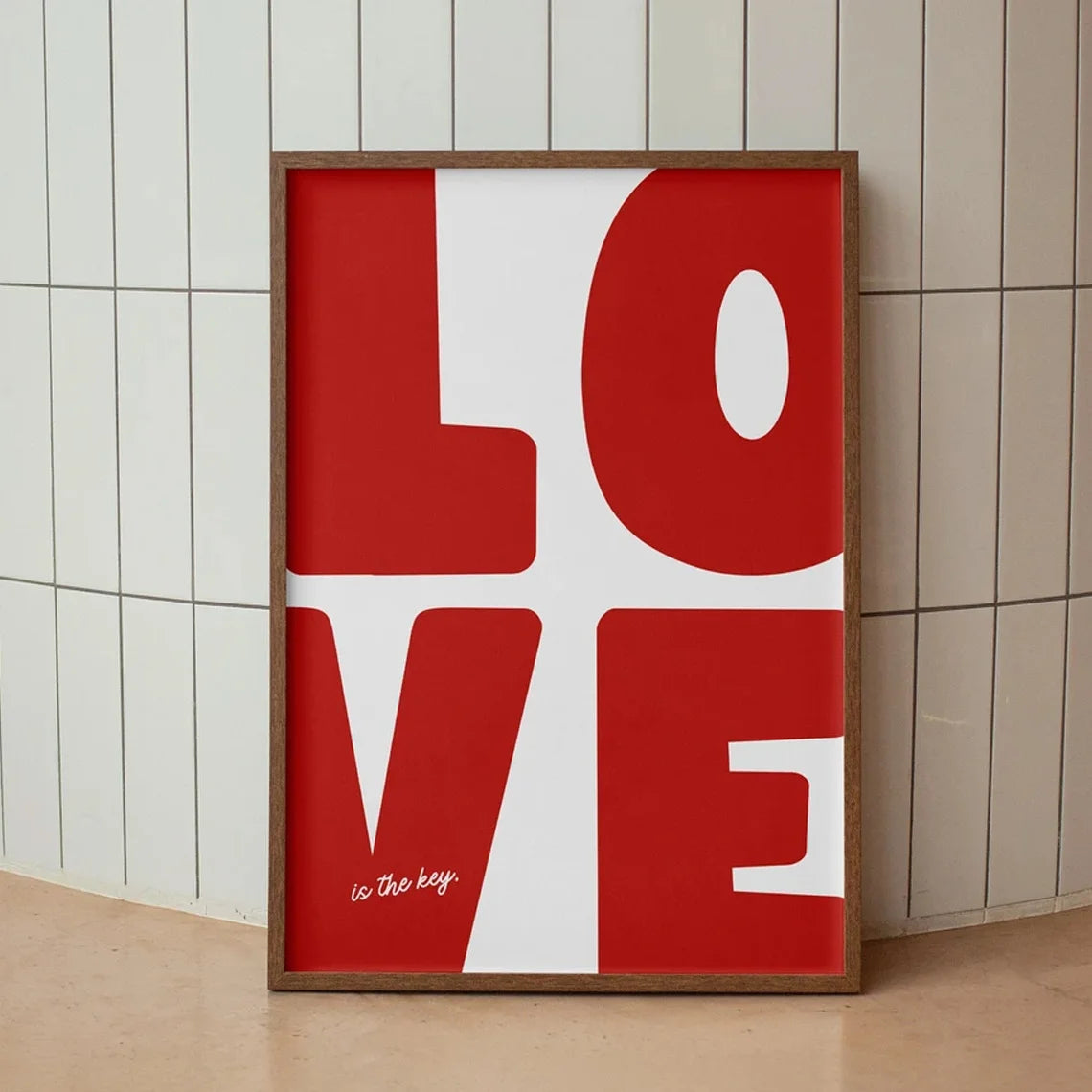 COOL PEOPLE LIVE HERE Text Poster Decor Canvas Home Decor