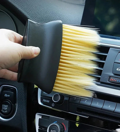 1/2PCS Internal Cleaning Tools for Cars Long Handled Cleaning Brushes Fine Bristles Dust Removal Cleaning of Car Air Outlets