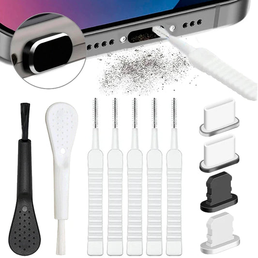 Phone Port Dust Cleaning Brush for IPhone Samsung Xiaomi IOS Type C