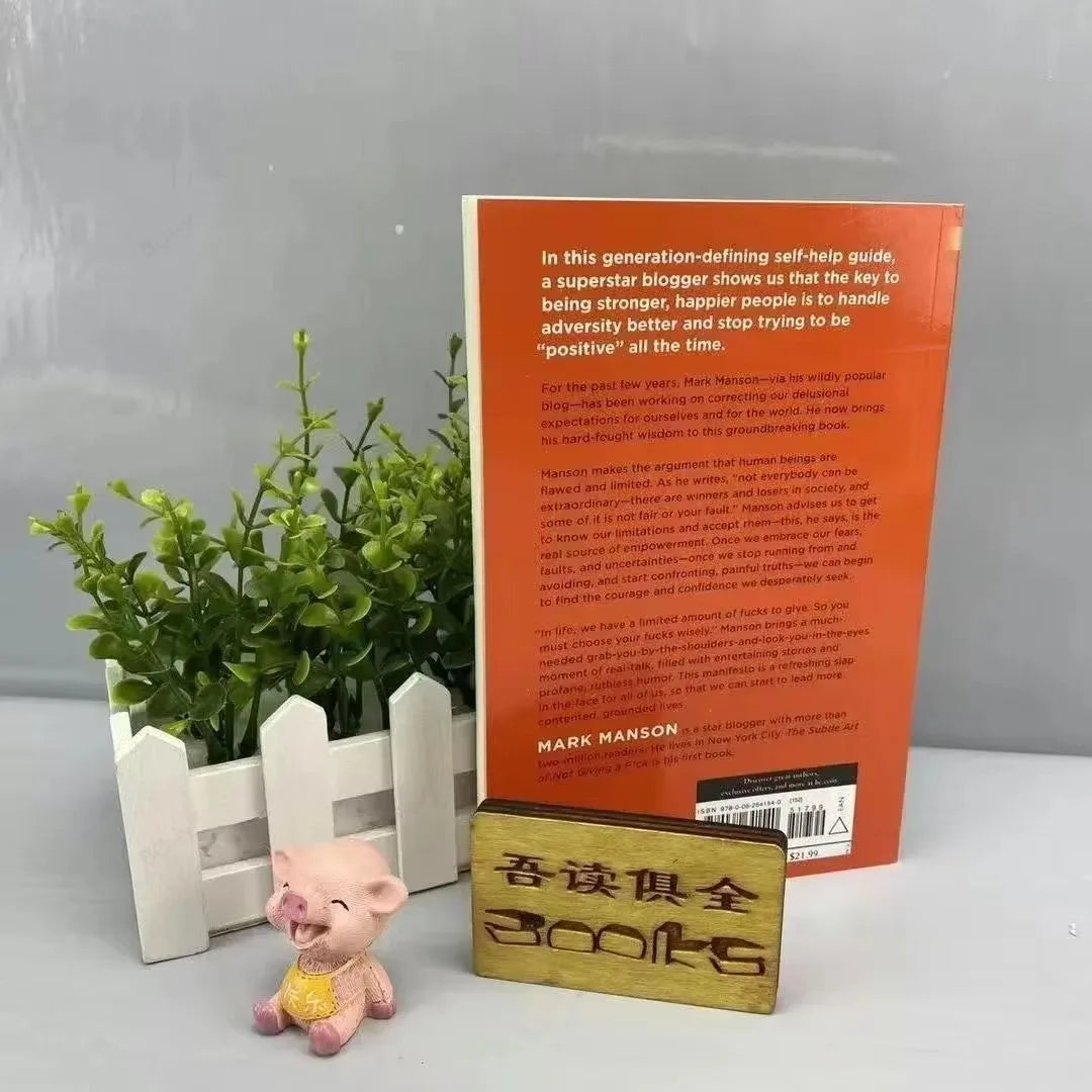 The Subtle Art of Not Giving A F*ck | By Mark Manson 2X English Books