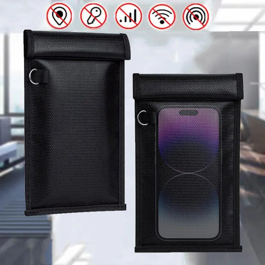 Faraday Bag Mobile Phone RFID Signal Blocking Bag Pouch Blocker Case Privacy Protection
