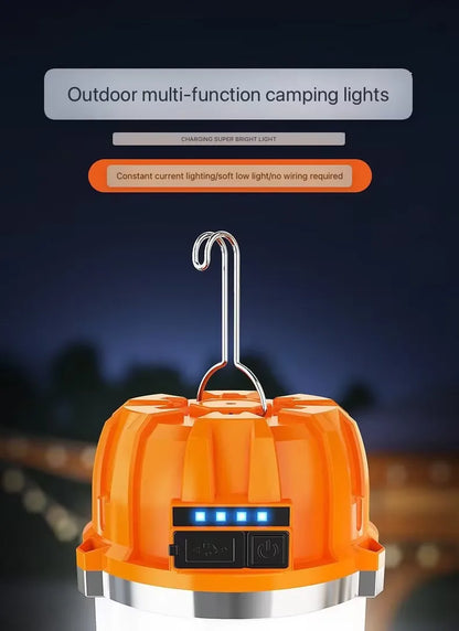 LED Camping USB Rechargeable Lamp Emergency Light for Outdoors